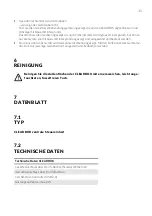 Preview for 15 page of Conel CLEAR BOX Operating Instructions Manual