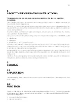 Preview for 21 page of Conel CLEAR BOX Operating Instructions Manual