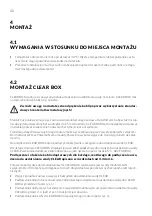 Preview for 40 page of Conel CLEAR BOX Operating Instructions Manual