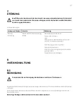 Предварительный просмотр 27 страницы Conel CLEAR DOS Operating Instructions Manual