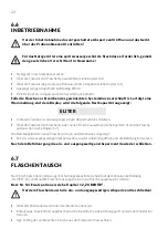 Предварительный просмотр 22 страницы Conel CLEAR FILL PLUS Operating Instructions Manual