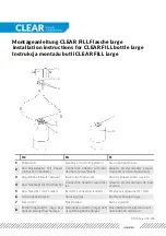 Conel CLEAR FILL Installation Instructions Manual предпросмотр