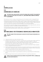 Предварительный просмотр 105 страницы Conel CLEAR SOFT TWIN Operating Instructions Manual