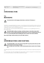 Предварительный просмотр 27 страницы Conel CLEAR STOP Operating Instructions Manual