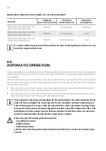 Предварительный просмотр 50 страницы Conel CLEAR STOP Operating Instructions Manual