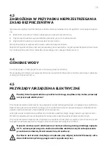 Предварительный просмотр 73 страницы Conel CLEAR STOP Operating Instructions Manual