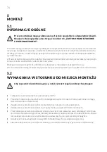 Предварительный просмотр 74 страницы Conel CLEAR STOP Operating Instructions Manual