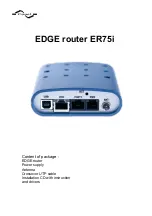 Conel EDGE ER75i Quick Start Manual предпросмотр