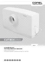 Предварительный просмотр 1 страницы Conel FLOW CUT BOX Manual