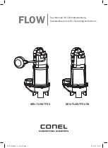 Предварительный просмотр 1 страницы Conel FLOW Series Operating Instructions Manual