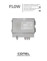 Conel FLOW SWITCHGEAR Operating Instructions Manual предпросмотр