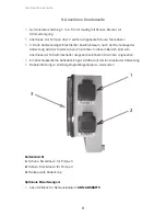 Предварительный просмотр 8 страницы Conel FLOW SWITCHGEAR Operating Instructions Manual