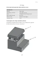 Предварительный просмотр 19 страницы Conel FLOW SWITCHGEAR Operating Instructions Manual