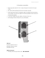 Предварительный просмотр 21 страницы Conel FLOW SWITCHGEAR Operating Instructions Manual