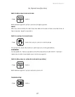 Предварительный просмотр 27 страницы Conel FLOW SWITCHGEAR Operating Instructions Manual