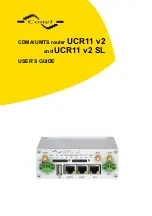 Conel UCR11 v2 SL User Manual предпросмотр