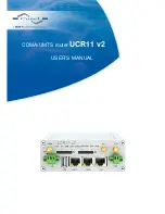 Conel UCR11 User Manual предпросмотр