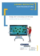 CONEN mounts JOLLI Assembly Instruction Manual preview