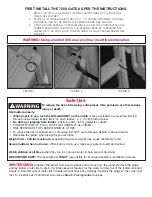 Preview for 5 page of Confer Plastics 7200-G Assembly, Installation And Use Manual