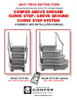 Preview for 1 page of Confer Plastics CCX-AG Assembly And Installation Manual