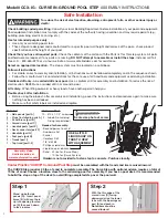 Preview for 2 page of Confer Plastics CCX-IG Assembly, Installation And Use Manual