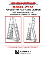 Preview for 1 page of Confer Plastics EVOLUTION 7100 Assembly And Installation Manual