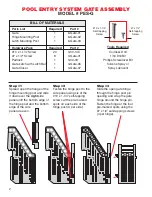 Предварительный просмотр 2 страницы Confer Plastics PES-G Assembly And Installation Manual