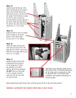 Предварительный просмотр 3 страницы Confer Plastics PES-G Assembly And Installation Manual