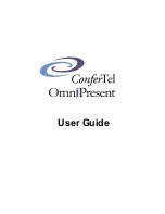 CONFERTEL OMNIPRESENT User Manual preview