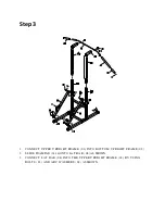 Предварительный просмотр 8 страницы Confidence Fitness Olympic Power Tower Manual