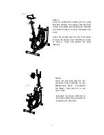 Предварительный просмотр 9 страницы Confidence Fitness PRO 2 in 1 Elliptical Cross Trainer & Exercise Manual