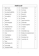 Preview for 4 page of Confidence Fitness Pro Exercise Bike V2 User Manual