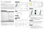 Confio Door Sensor User Manual preview