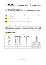 Предварительный просмотр 7 страницы CONFLOW 20VT EP Installation And Maintenance Manual