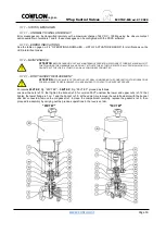 Предварительный просмотр 21 страницы CONFLOW 20VT EP Installation And Maintenance Manual