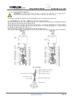Предварительный просмотр 22 страницы CONFLOW 20VT EP Installation And Maintenance Manual