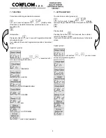 Предварительный просмотр 8 страницы CONFLOW NX2-00 Installation And Start-Up Manual