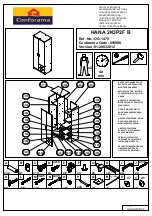 Preview for 1 page of CONFORAMA 895990 Assembling Instructions