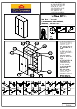 Preview for 1 page of CONFORAMA 895995 Assembling Instructions