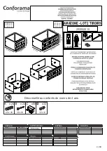 Preview for 1 page of CONFORAMA AMAZONE Assembling Instructions