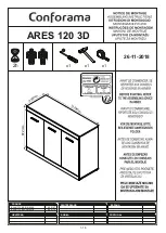 CONFORAMA ARES 120 3D Assembling Instructions preview