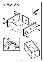 Preview for 4 page of CONFORAMA CUBIX 214240 Assembling Instructions