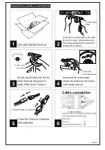 Preview for 3 page of CONFORAMA FLORIDA R52001-5-1L Installation Instruction