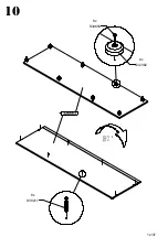 Preview for 12 page of CONFORAMA Fusion HLXM02-0004 Assembling Instruction