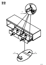 Preview for 21 page of CONFORAMA Fusion HLXM02-0004 Assembling Instruction