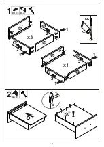 Предварительный просмотр 3 страницы CONFORAMA GUSTAV Assembling Instructions