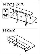 Предварительный просмотр 10 страницы CONFORAMA GUSTAV Assembling Instructions