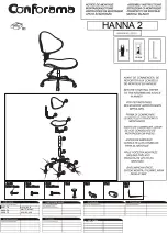 Preview for 1 page of CONFORAMA HANNA 2 Assembly Instructions Manual