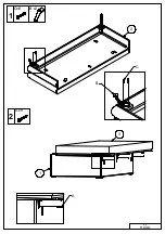 Предварительный просмотр 2 страницы CONFORAMA HUGO TI - 144 Assembling Instructions