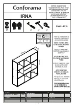 CONFORAMA IRNA Assembling Instructions preview